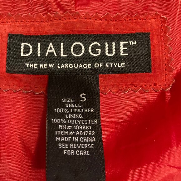 Dialogue Fringe Leather Jacket - Picture 10 of 14